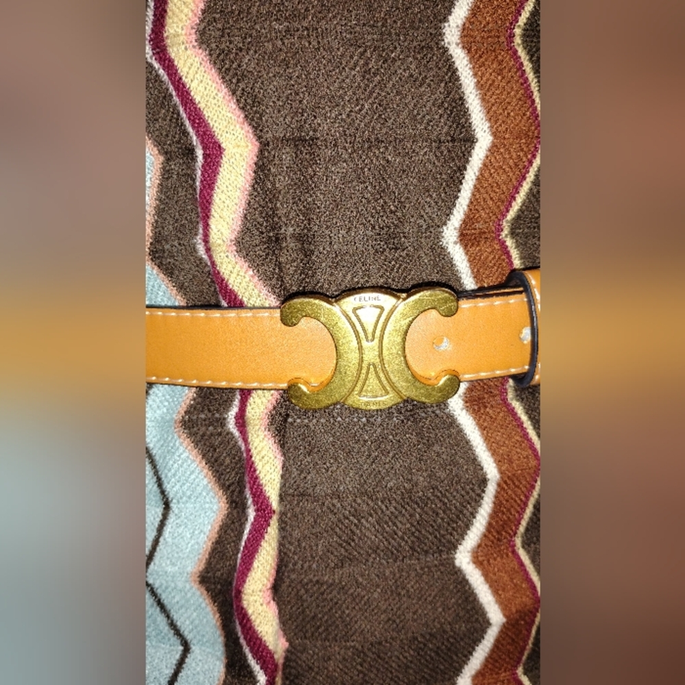 CELINE PARIS TRIOMPHE BELT NWOT - Picture 2 of 10